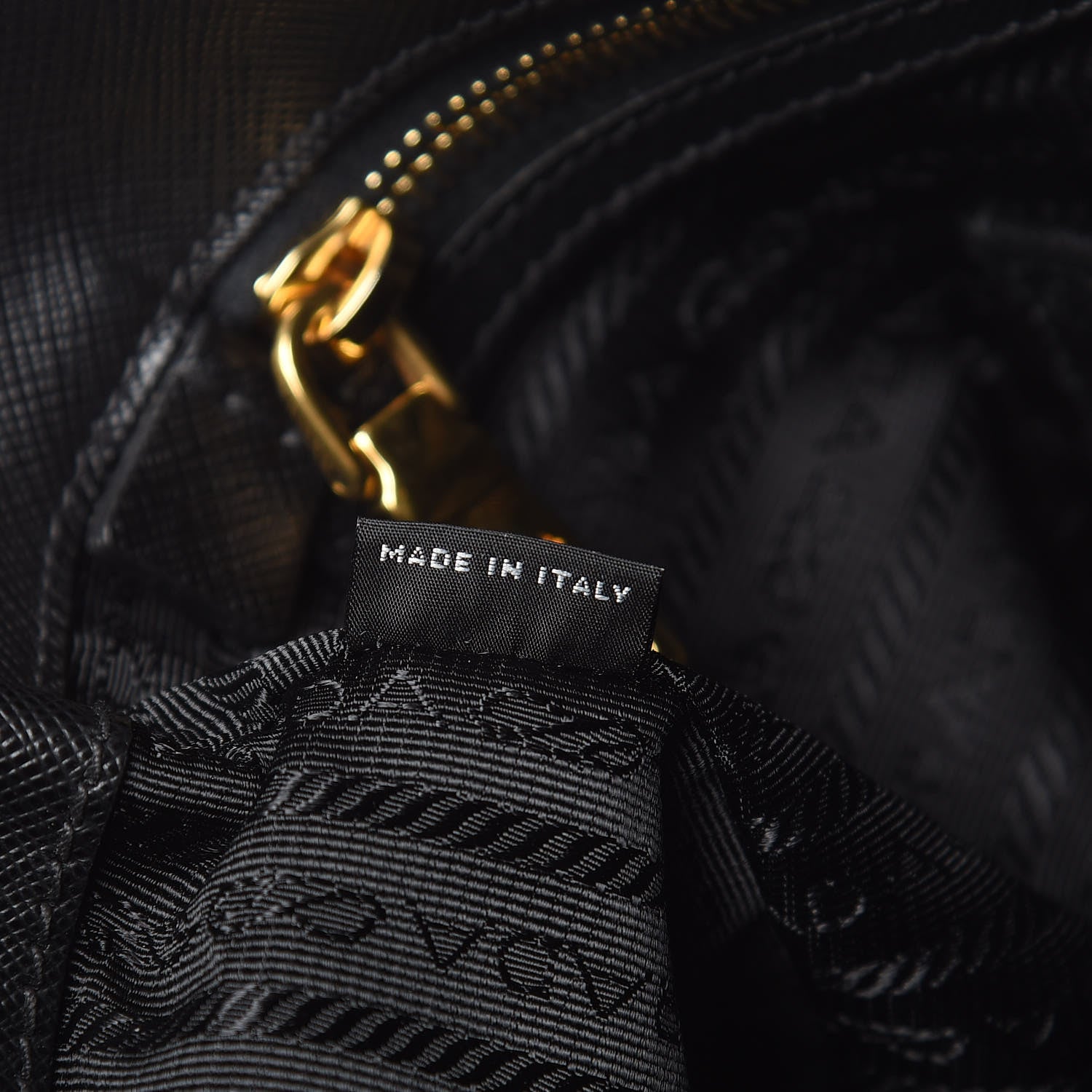 Prada Saffiano Lux Large Tote Black 7 of 10