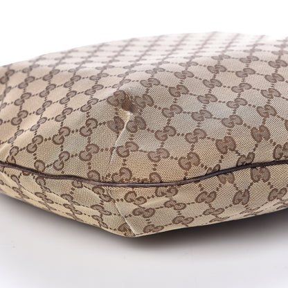 Gucci Monogram Hobo Dark Brown 9 of 12