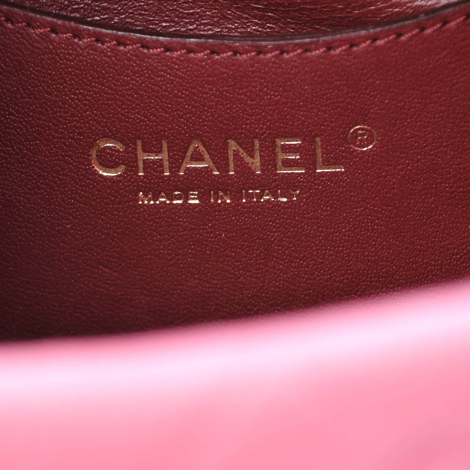 Chanel Jersey Quilted Small Just Mademoiselle Pink 8 of 12