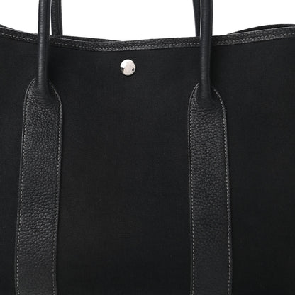 Hermes Toile Negonda Garden Party Tote 36 MM Black 10 of 12
