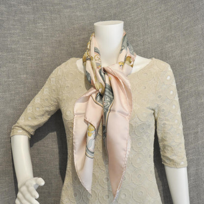Hermes Silk Copeaux Scarf 90 3 of 5
