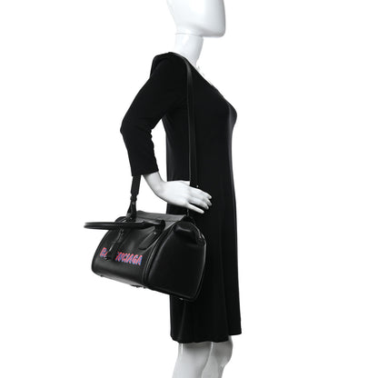 Balenciaga Grained Calfskin Monday Bowler S Black 2 of 10