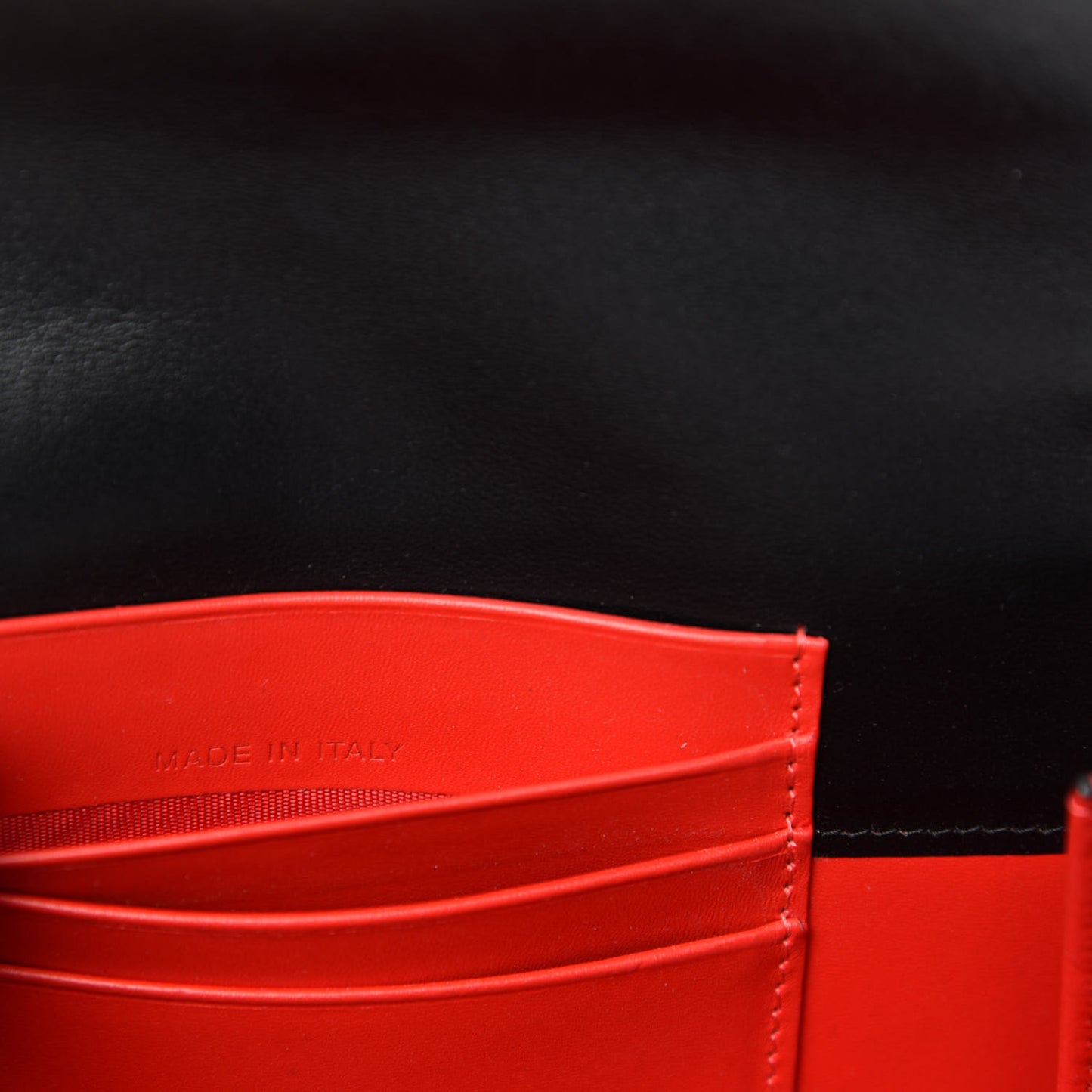 Calfskin Leopard Elisa Belt Bag Black