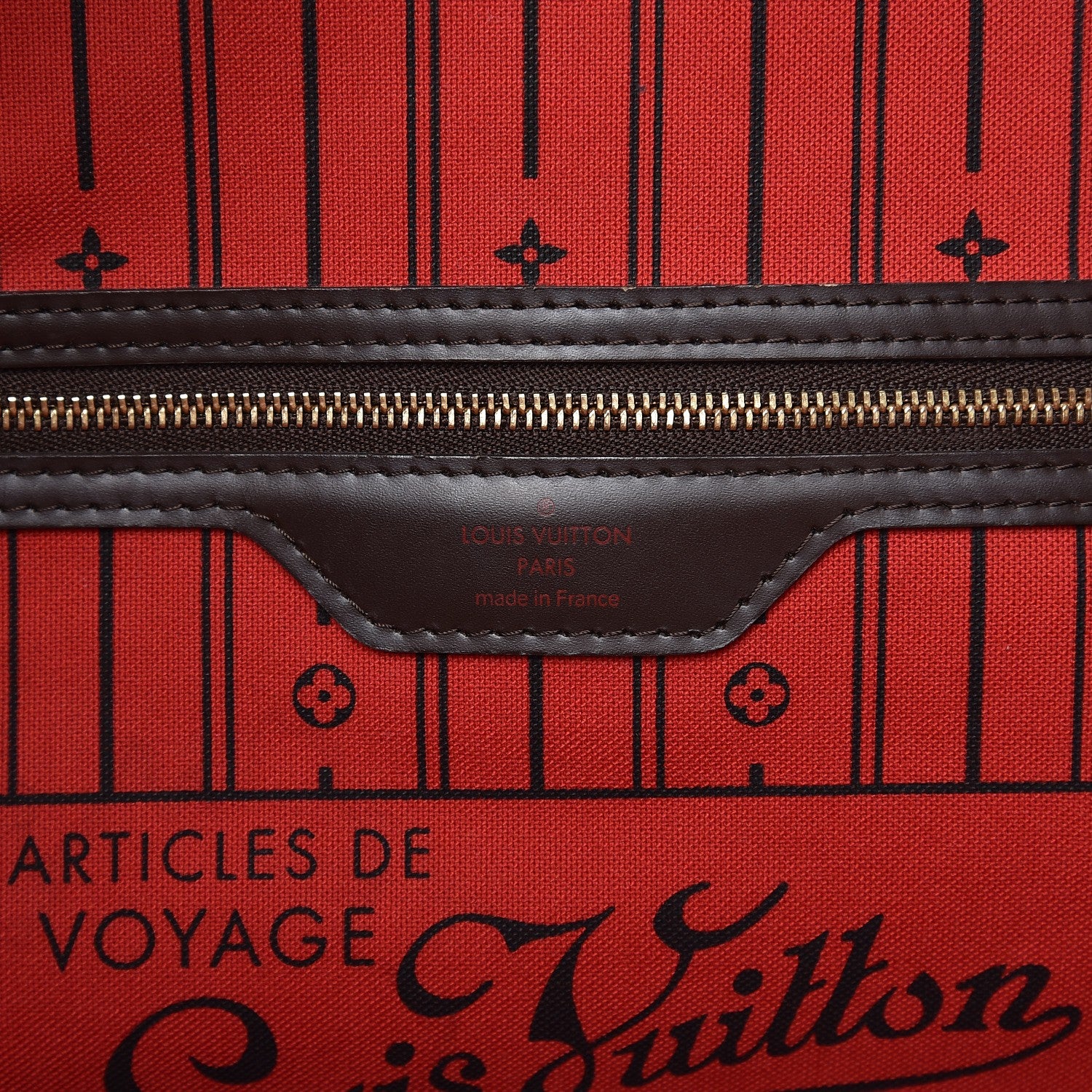 Louis Vuitton Damier Ebene Neverfull GM 6 of 15