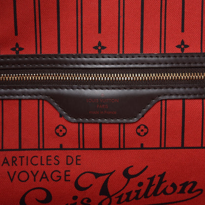 Louis Vuitton Damier Ebene Neverfull GM 6 of 15