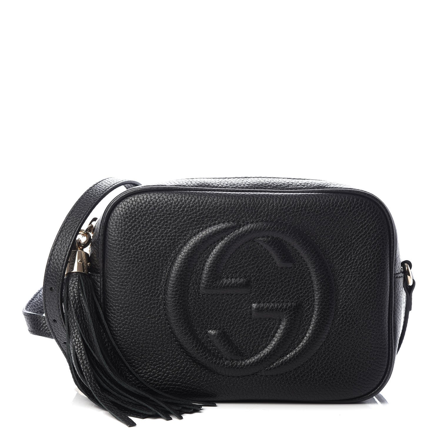 Gucci Pebbled Calfskin Small Soho Disco Bag Black 1 of 9