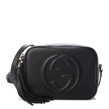 Gucci Pebbled Calfskin Small Soho Disco Bag Black 1 of 9