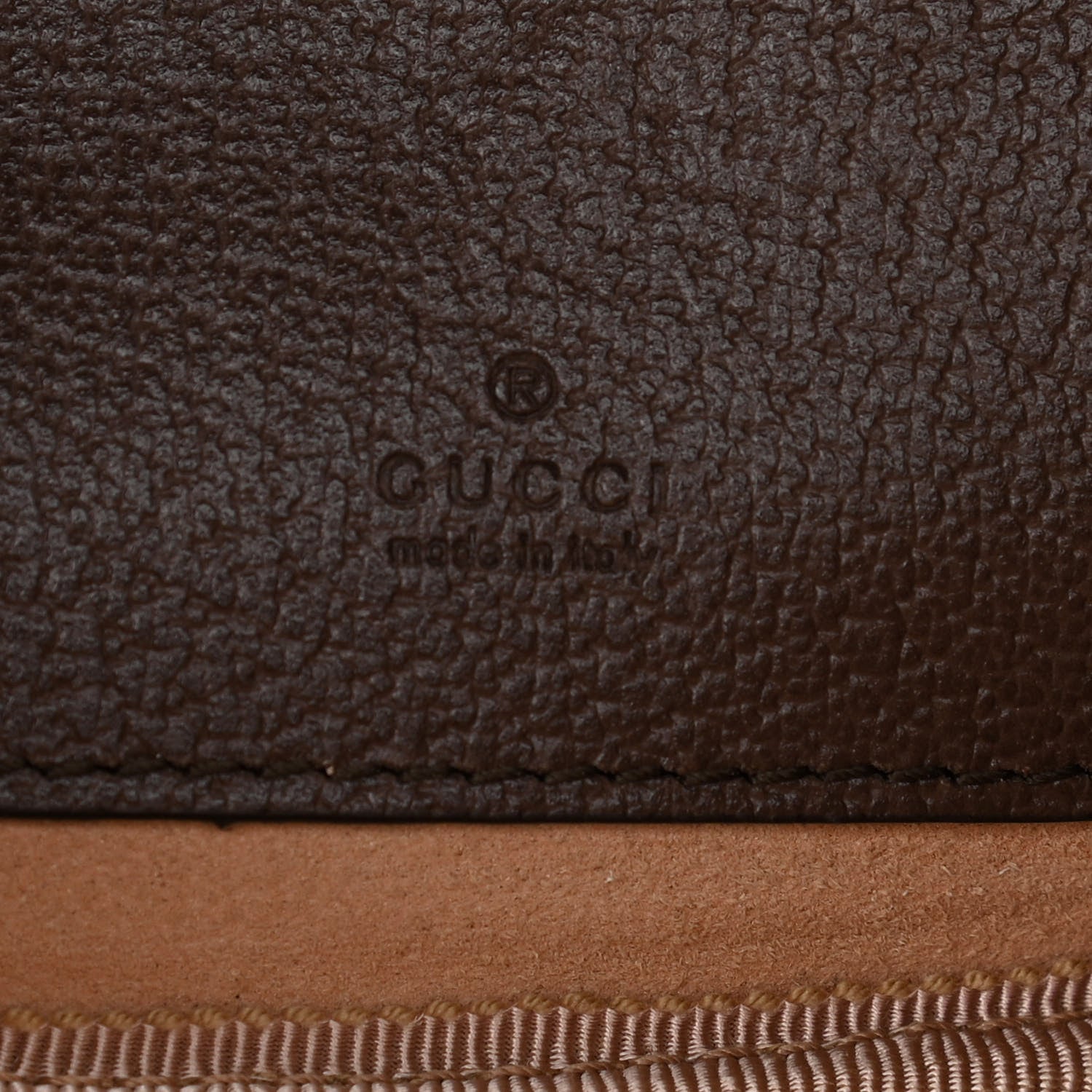 Gucci GG Supreme Monogram Web Mini Ophidia GG Bag Brown 6 of 10
