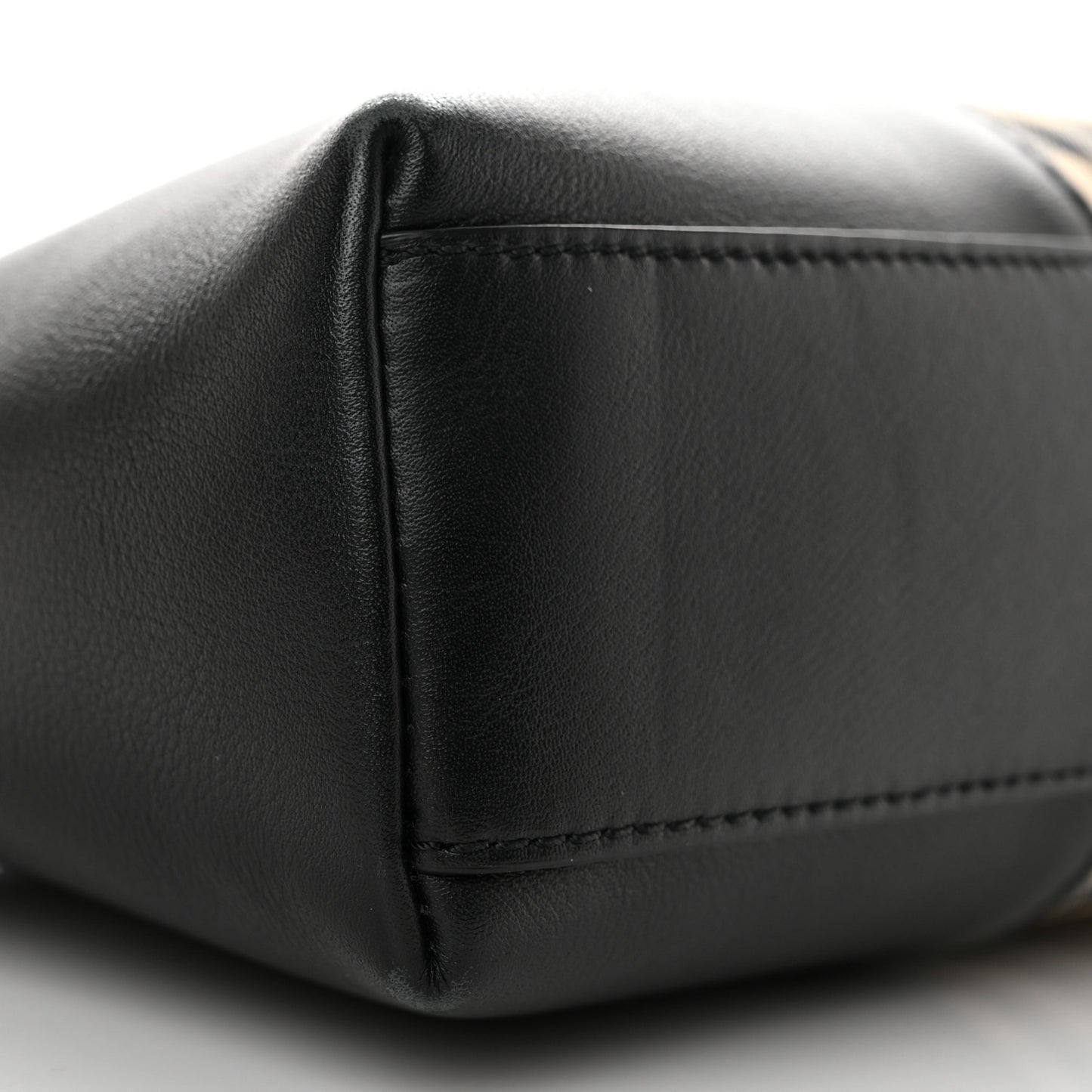 Horseferry Check Small Chichester Crossbody Clutch Bag Black