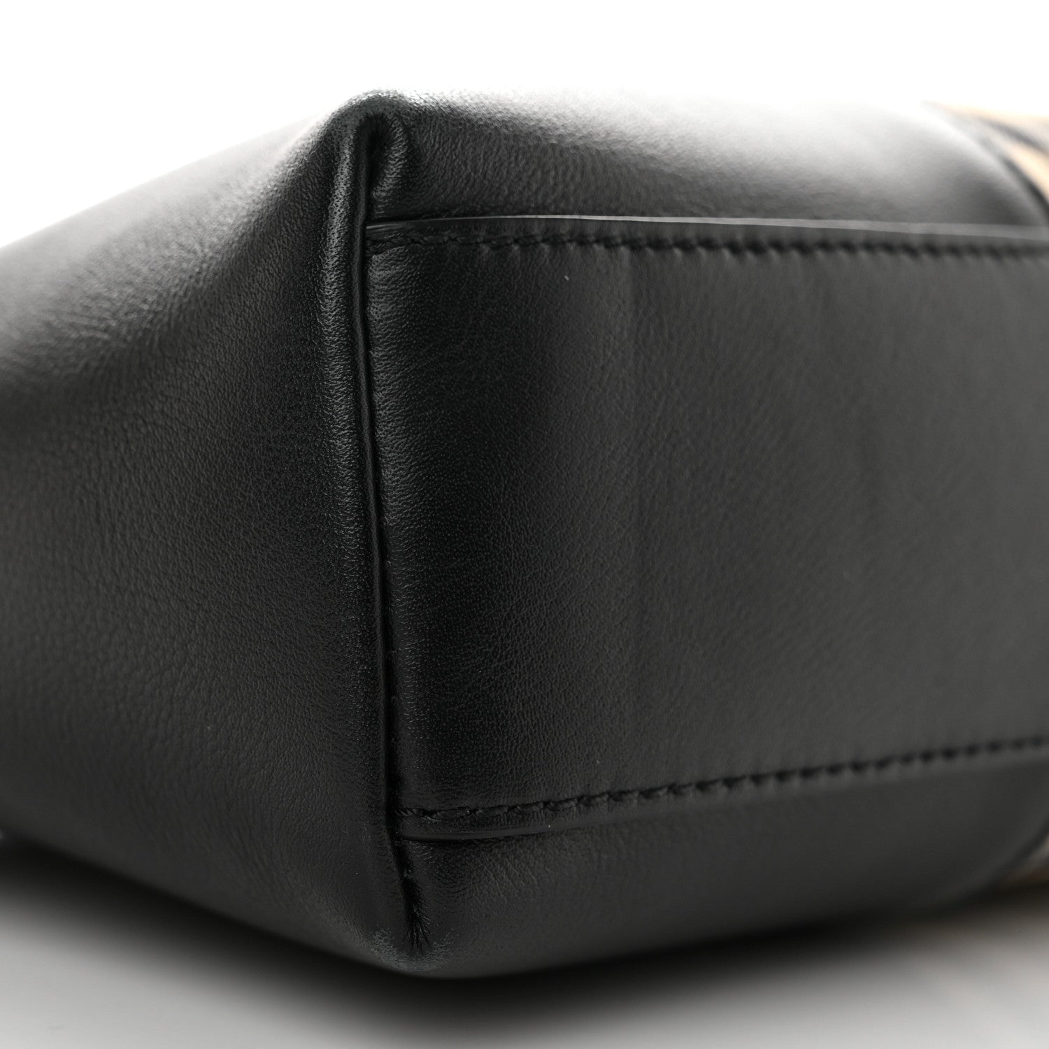 Burberry Horseferry Check Small Chichester Crossbody Clutch Bag Black 10 of 13