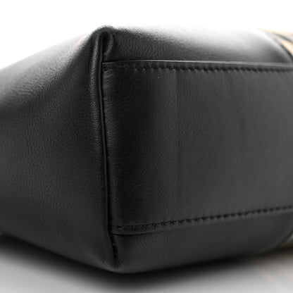 Burberry Horseferry Check Small Chichester Crossbody Clutch Bag Black 10 of 13
