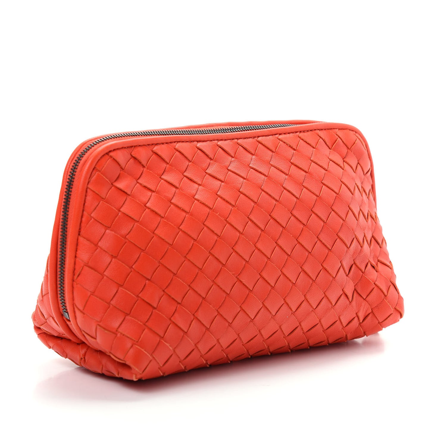 Nappa Intrecciato Cosmetic Pouch Vesuvio