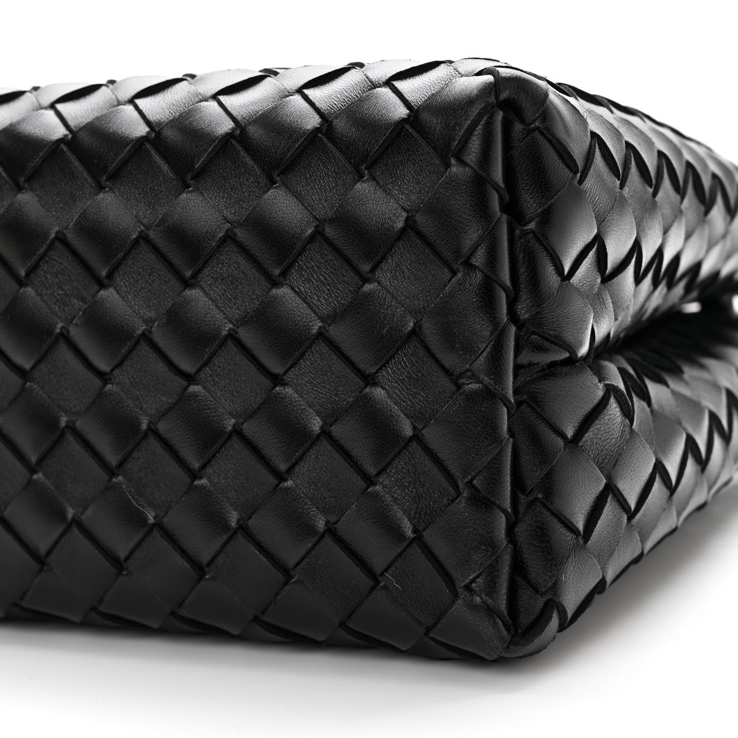 Bottega Veneta Nappa Intrecciato Medium Andiamo Shoulder Bag Black 9 of 9