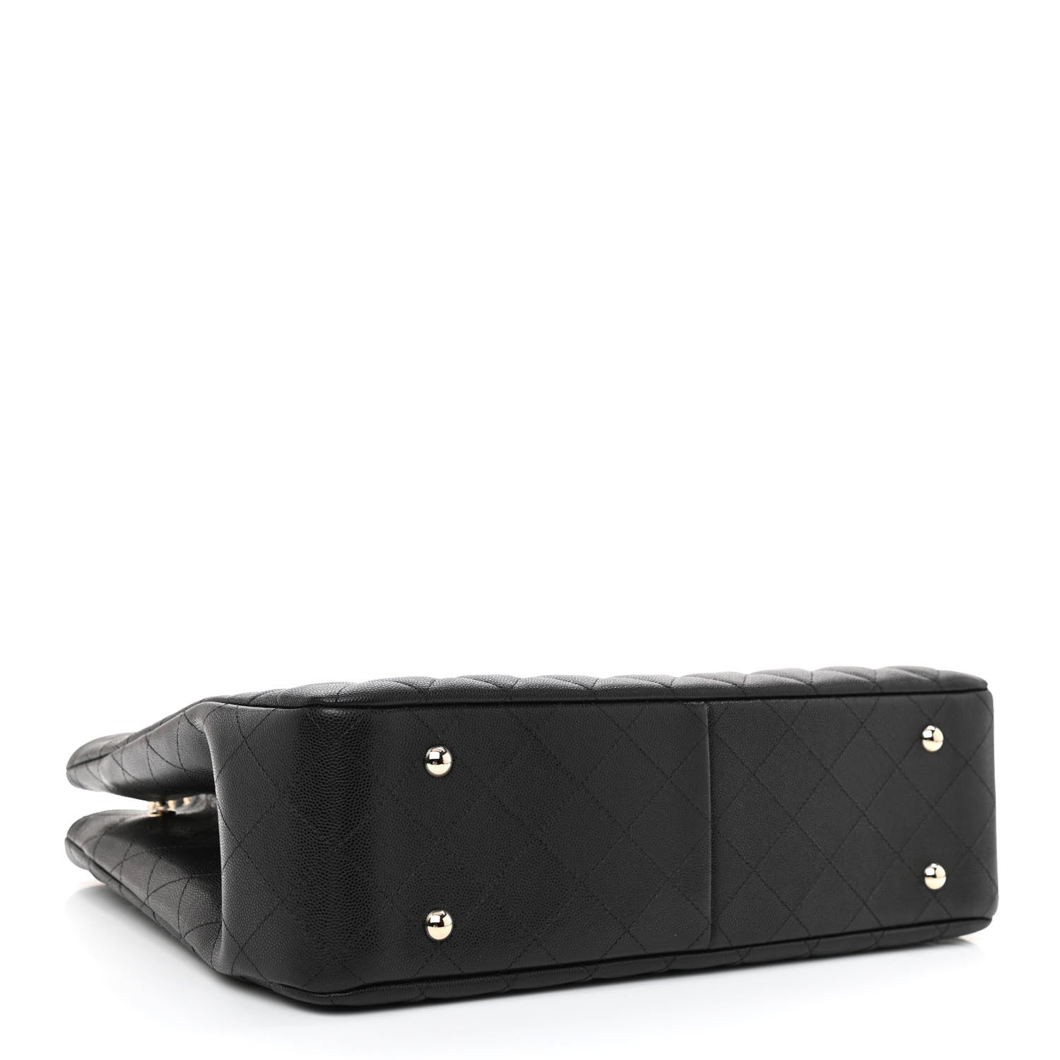 Chanel Caviar Quilted Large Shopping Tote Black 4 of 11