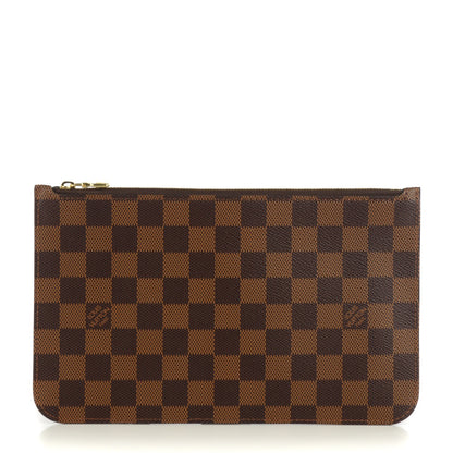 Louis Vuitton Damier Ebene Neverfull MM GM Pochette 1 of 8
