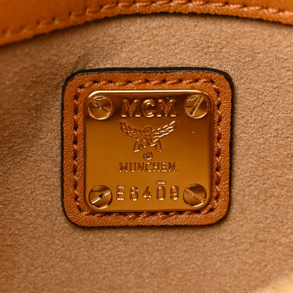 MCM Visetos Small Millie Crossbody Bag Cognac 6 of 11