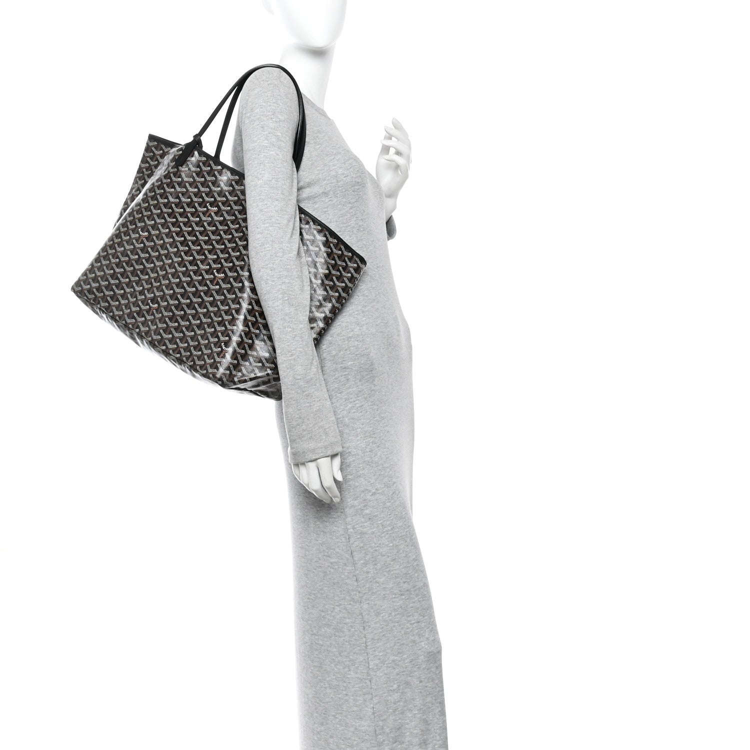 Goyard Goyardine Saint Louis GM Black 2 of 11