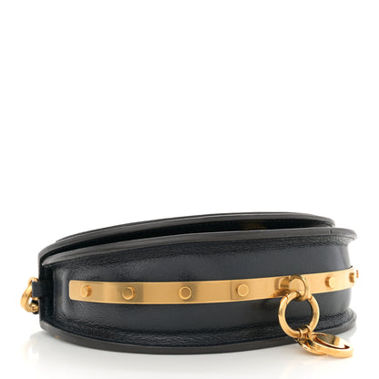 Chloe Calfskin Small Nile Bracelet Minaudiere Bag Silver Blue 4 of 11