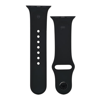 Hermes Silicone 40mm Apple Sports Watch Single Tour Band Black 1 of 5