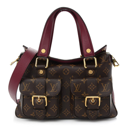 Louis Vuitton Monogram Manhattan NM Raisin 1 of 9