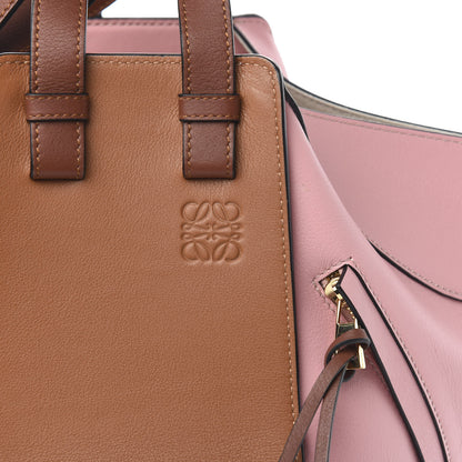 Loewe Calfskin Small Hammock Shoulder Bag Pastel Pink Tan 10 of 10