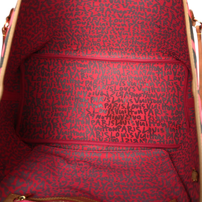 Louis Vuitton Monogram Graffiti Neverfull GM Fuchsia 5 of 10
