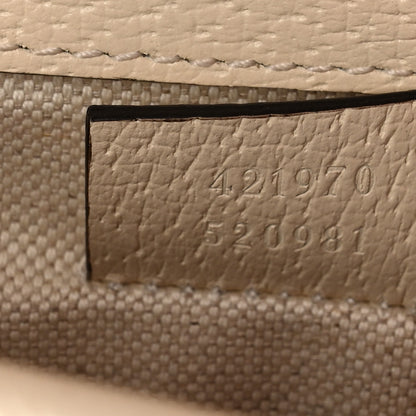 Gucci Textured Calfskin Crystal Mini Dionysus Shoulder Bag Mystic White 7 of 10