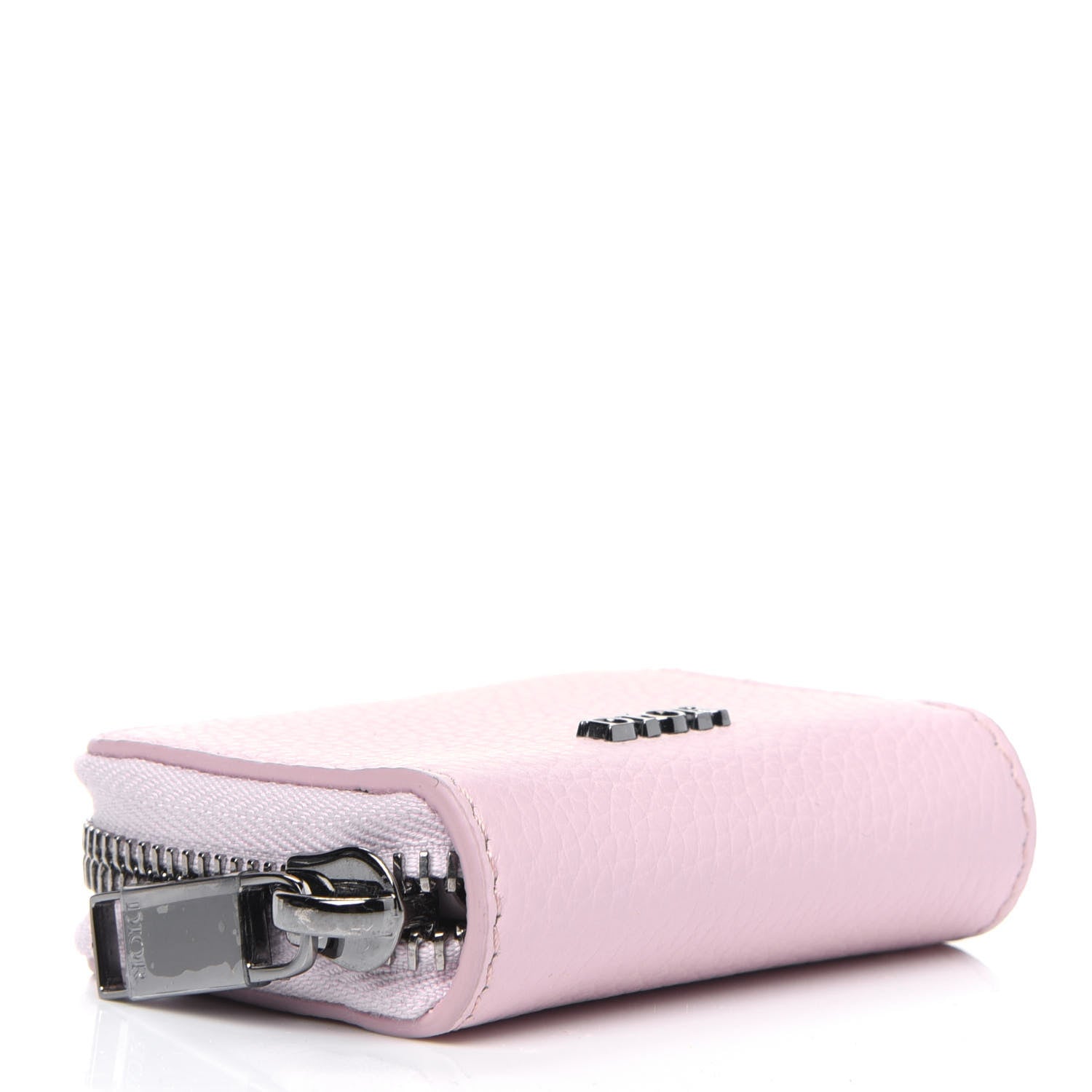 Christian Dior Grained Calfskin Playful Coin Holder Pink 3 of 4