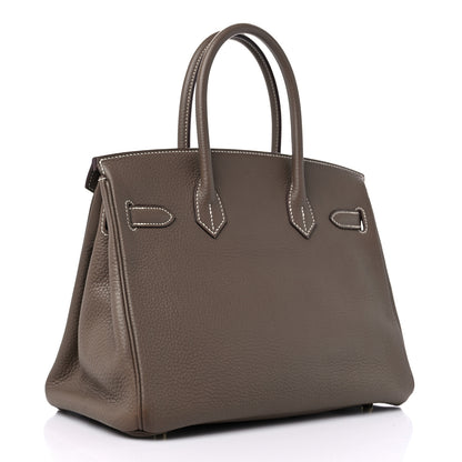 Hermes Togo Birkin 30 Etoupe 3 of 9