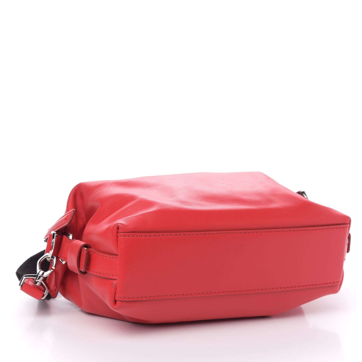 Givenchy Calfskin Micro Nightingale Logo Strap Red 5 of 15