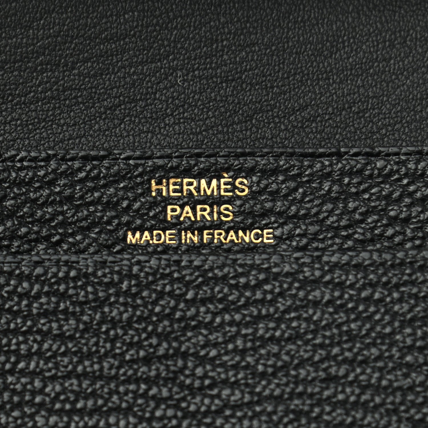 Hermes Chevre Mysore Mini Bearn Wallet Black 6 of 6