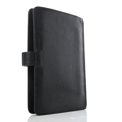 Chanel Caviar CC Medium Ring Agenda Planner Black 4 of 4