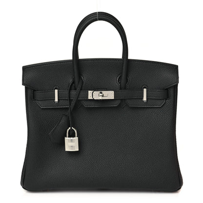 Hermes Togo Birkin 25 Black 1 of 9