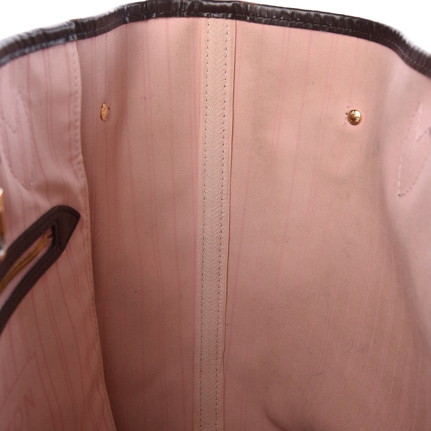 Damier Ebene Neo Neverfull MM Rose Ballerine