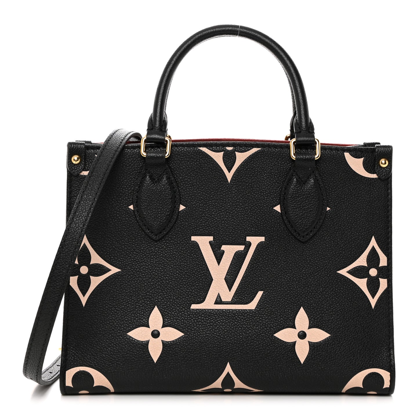 Empreinte Monogram Giant Onthego PM Black Beige
