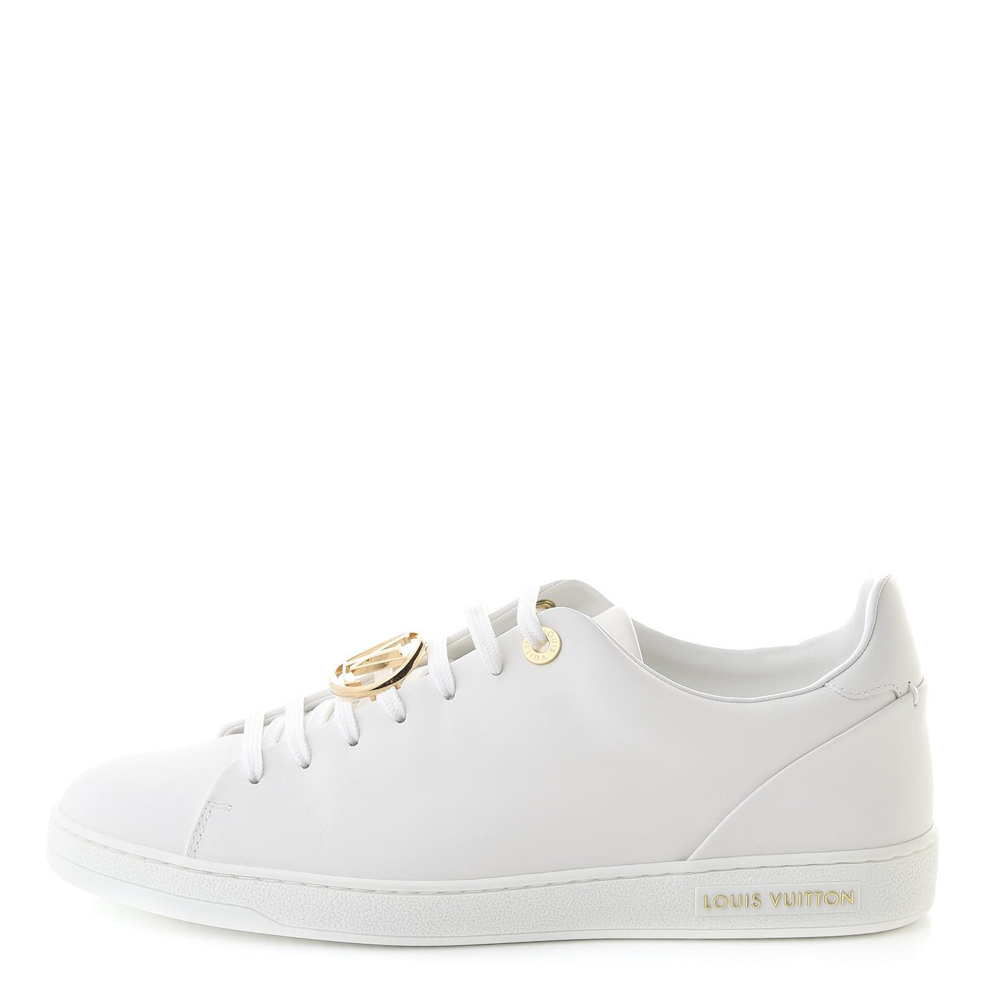 Calfskin Frontrow Sneakers 41 White
