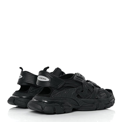 Balenciaga Neoprene Rubber Womens Track Sandals 37 Black 4 of 8