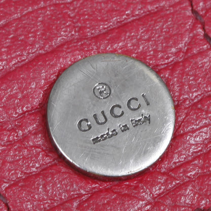 Gucci GG Plus Monogram Ladies GG Continental Wallet Red 8 of 13