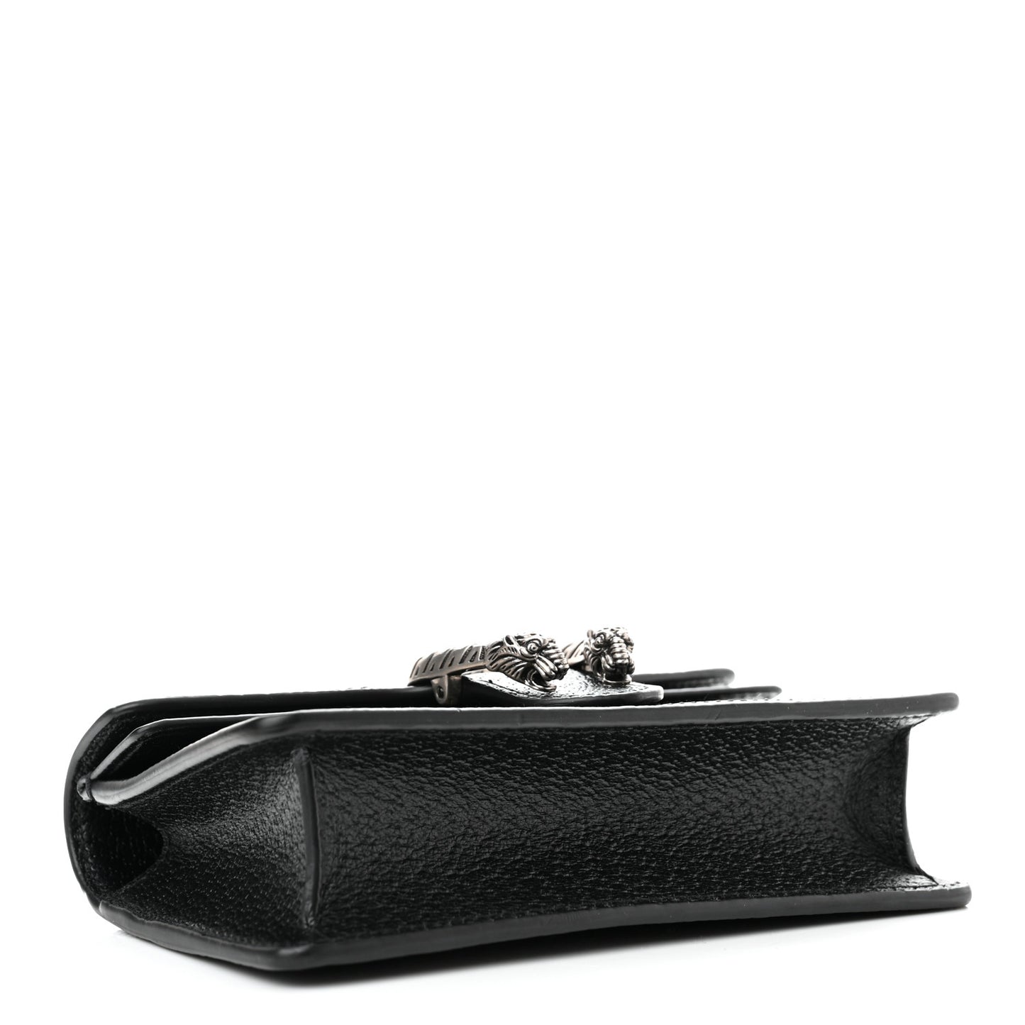 Jacquard Black Denim GG Monogram Super Mini Dionysus Shoulder Bag Black Ivory