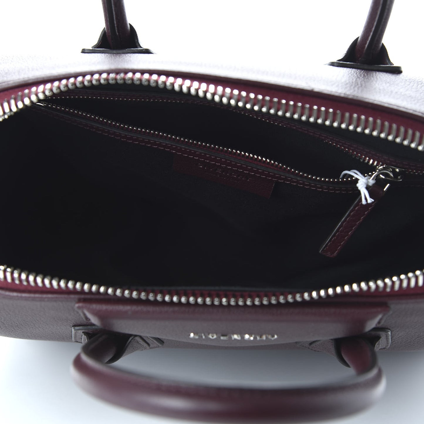 Sugar Goatskin Medium Antigona Aubergine