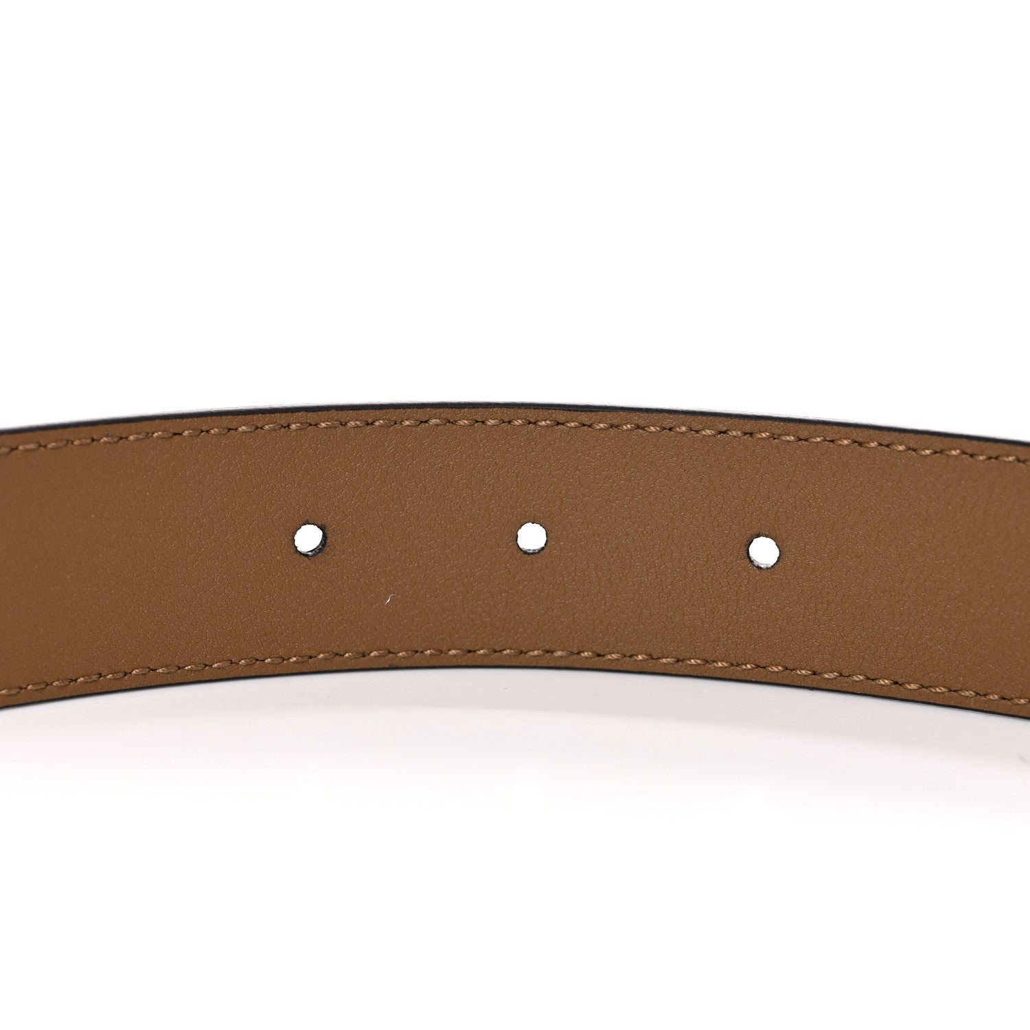 Gucci Calfskin Zumi 30mm Belt 80 32 Friky Taupe 4 of 4