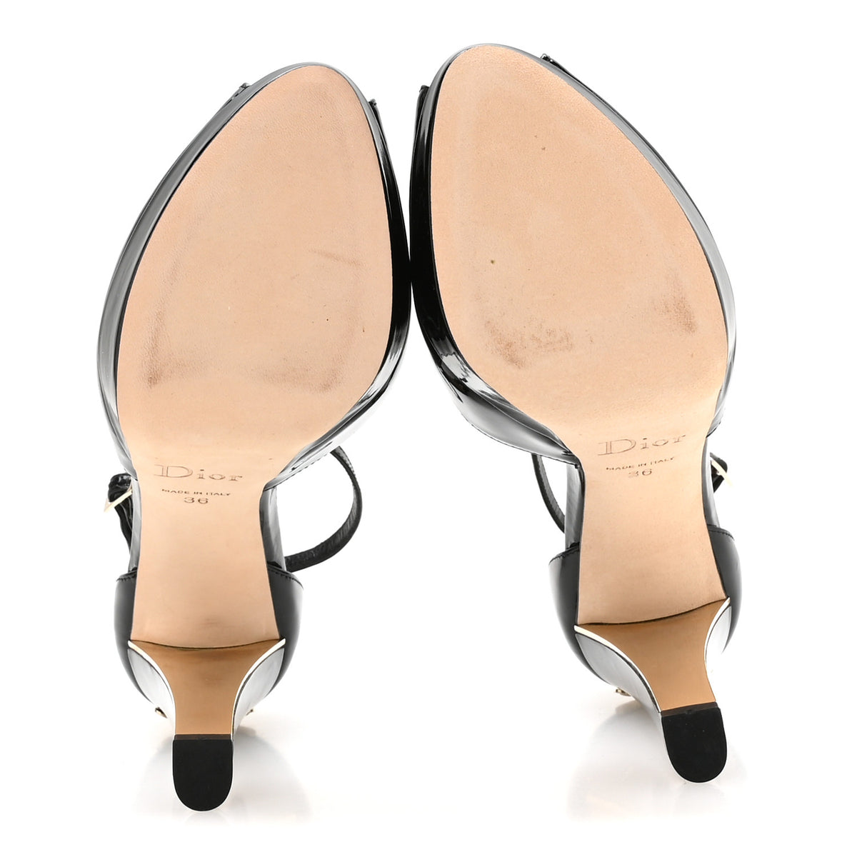 Christian Dior Patent Miss Dior II Pumps 36 Black 6 of 9