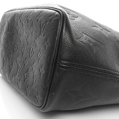 Louis Vuitton Empreinte Monogram Giant Neverfull MM Black 9 of 10