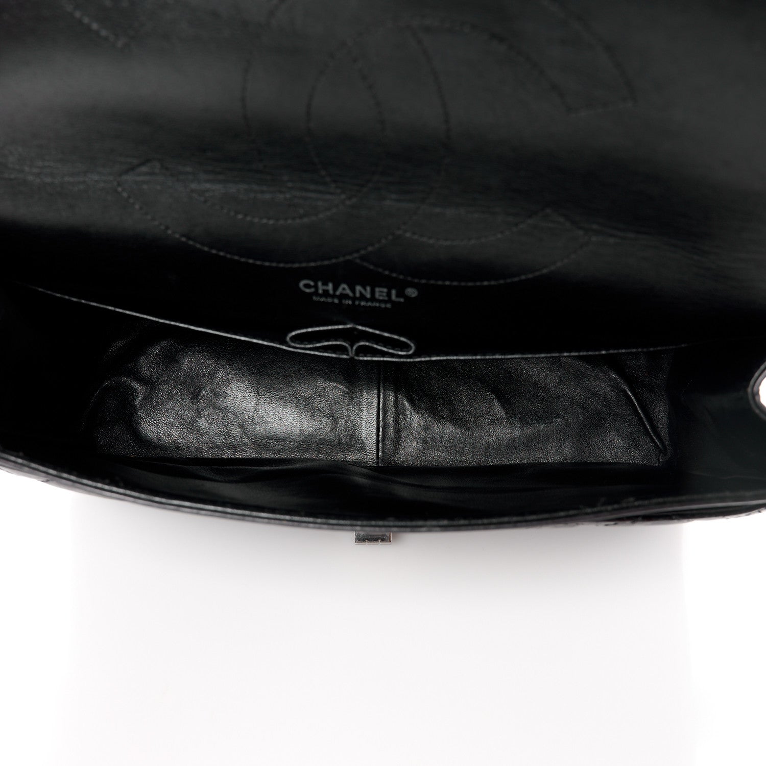 Chanel Aged Calfskin Quilted 2.55 Reissue 227 Flap Black 5 of 12