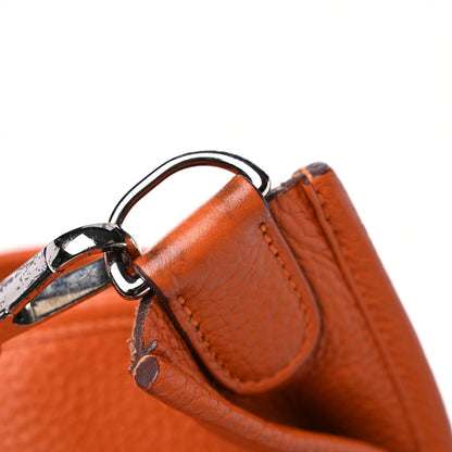 Hermes Taurillon Clemence Evelyne III GM Orange 15 of 18