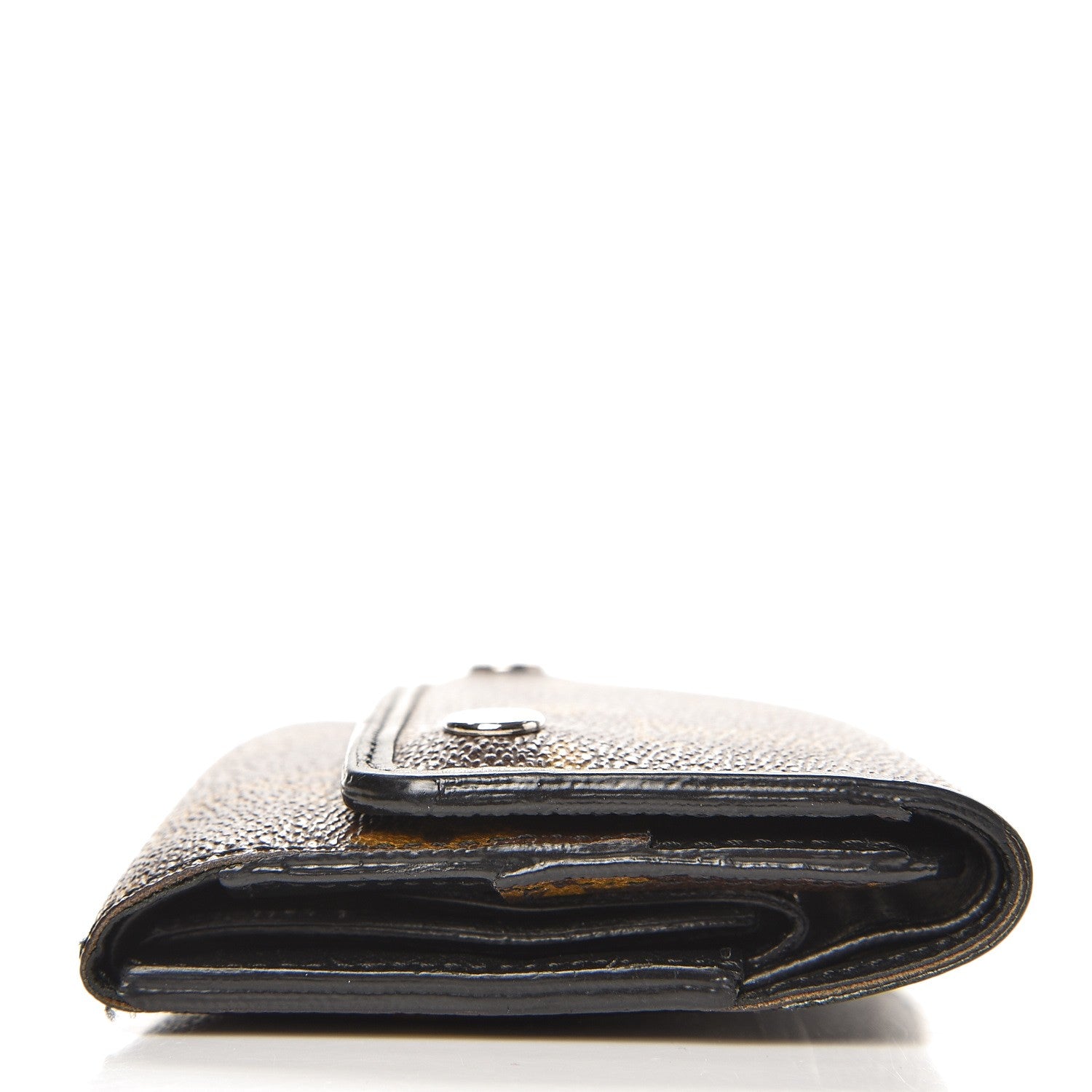 Louis Vuitton Monogram Macassar Compact Wallet 8 of 10