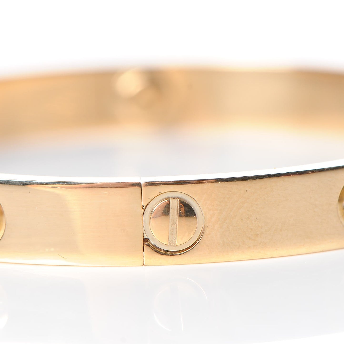 18K Yellow Gold LOVE Bracelet 17