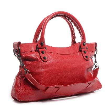 Balenciaga Agneau Classic Hardware First Coquelicot 5 of 12