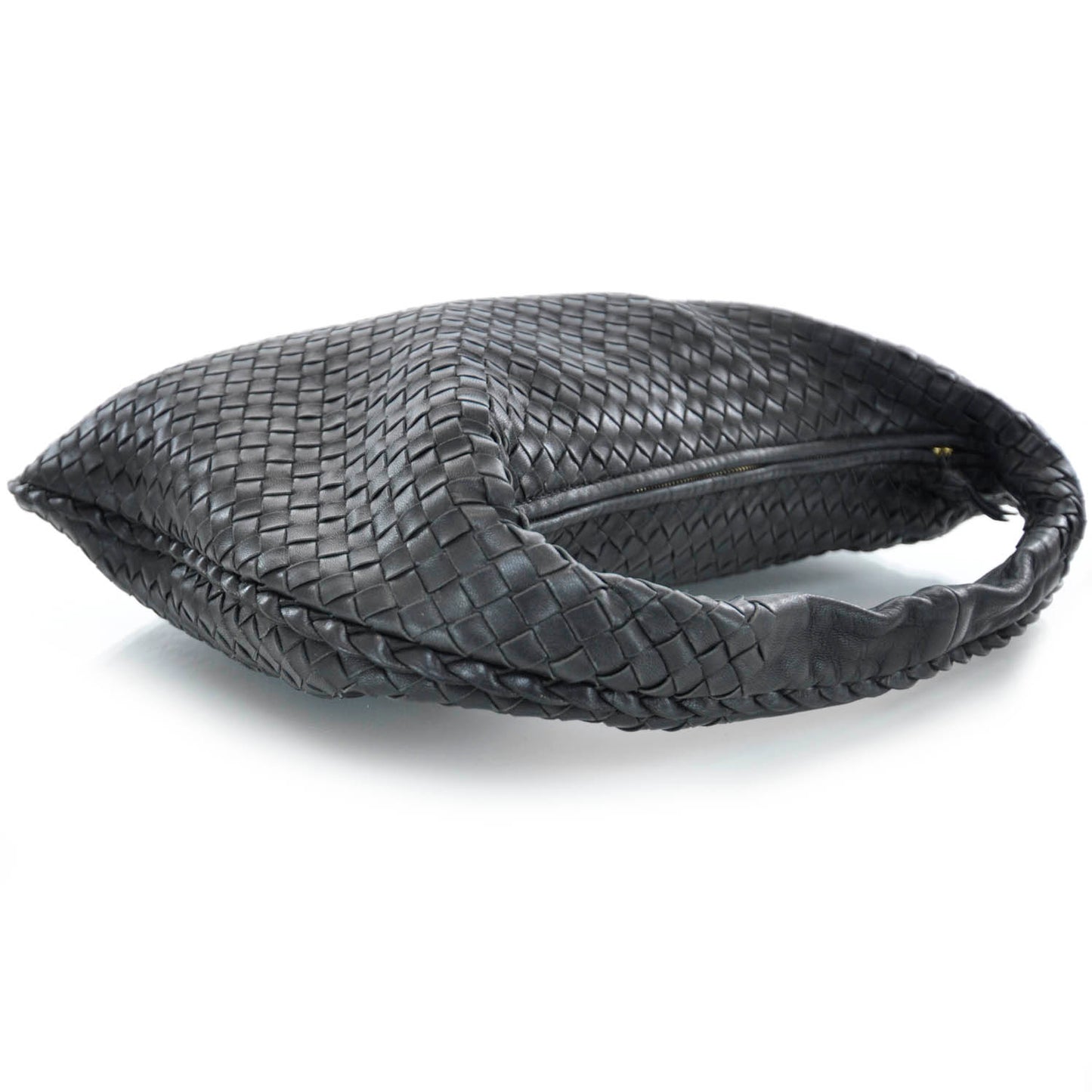 Nappa Intrecciato Large Veneta Nero Black