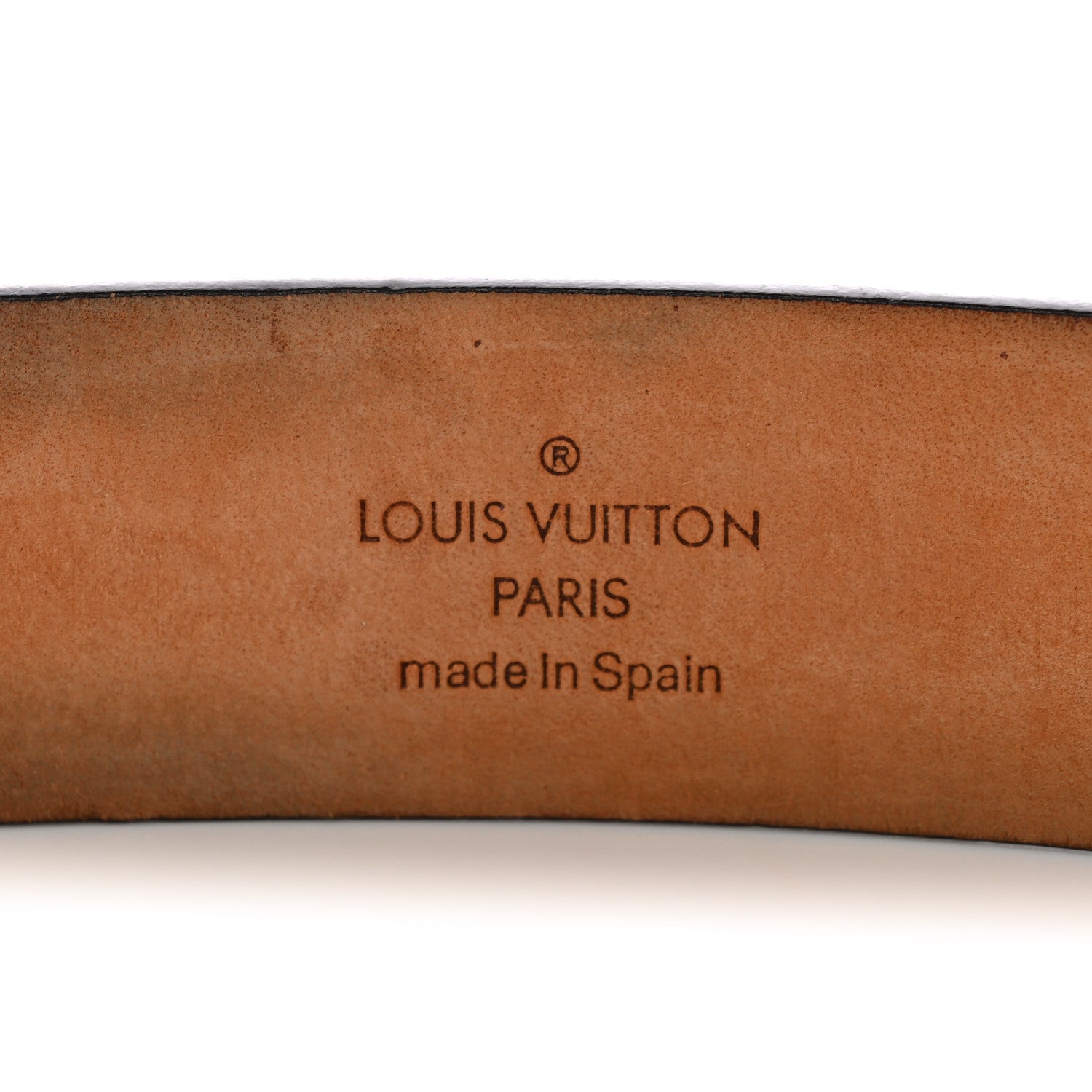 Louis Vuitton Monogram Ceinture Belt Gold Buckle 80 32 3 of 8